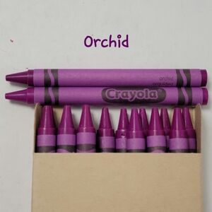 16ct Crayola Crayons (Orchid) Single Color Bulk Lot